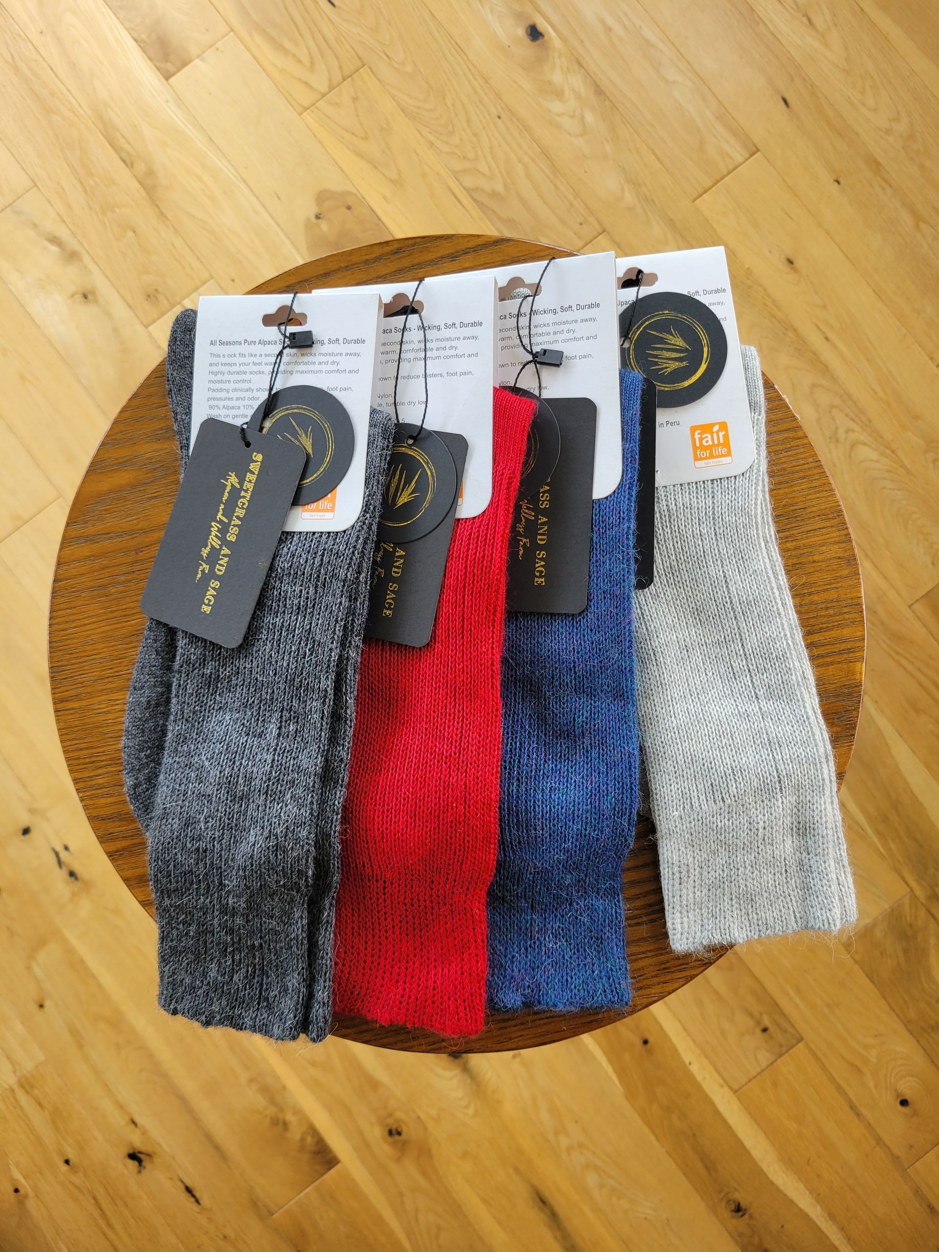 Light weight Casual Alpaca Sock - Grey