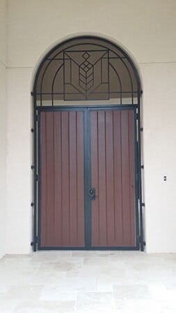 Custom Entry Door - Railing in Tampa, FL