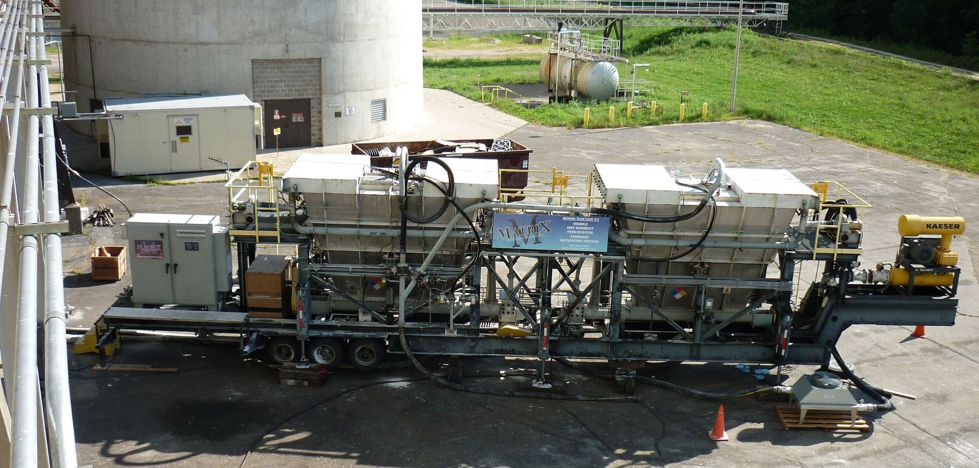 MOBILE TEST UNIT (MTU) - MOBILE FEED AND DELIVERY SYSTEM