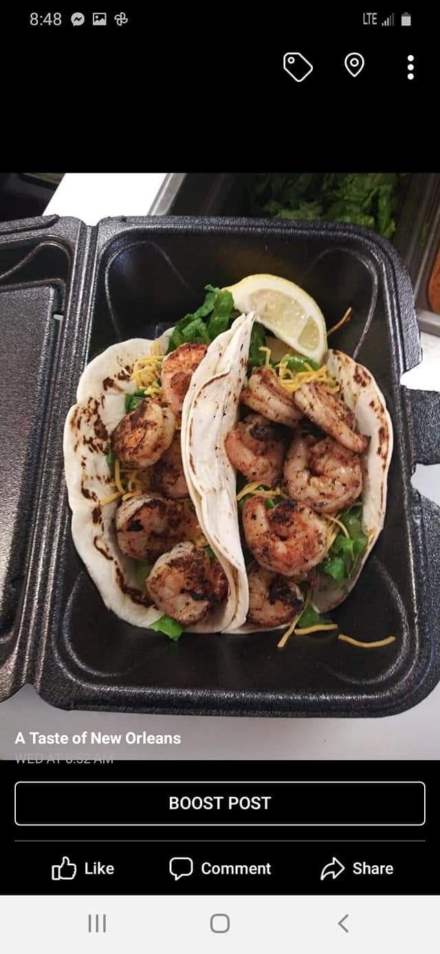 Shrimp Taco — Omaha, NE — A Taste of New Orleans