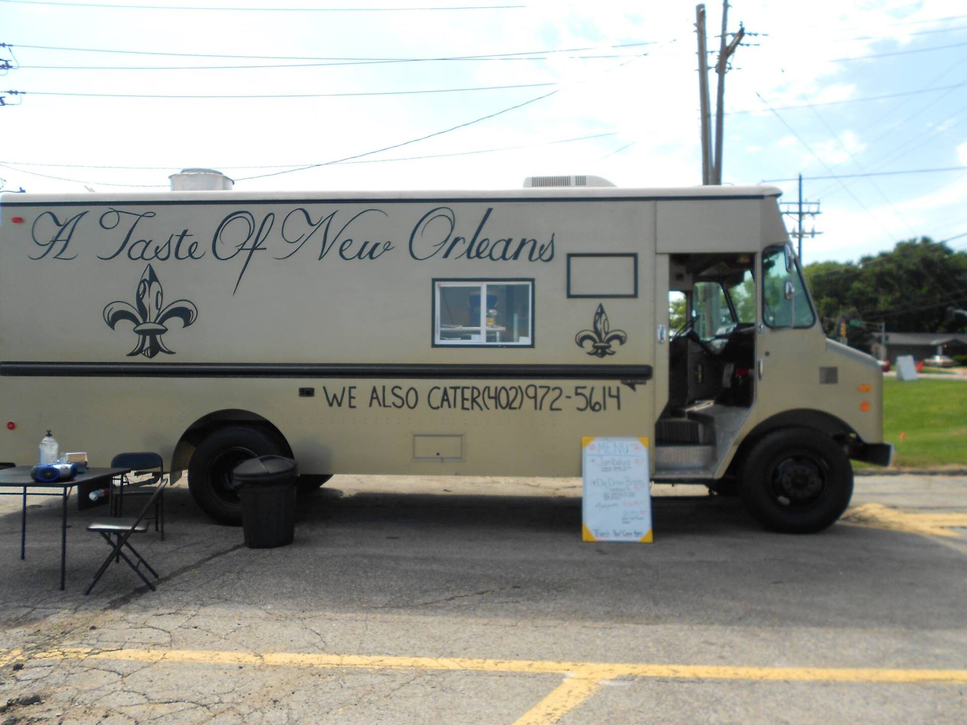 Parked Food Truck — Omaha, NE — A Taste of New Orleans