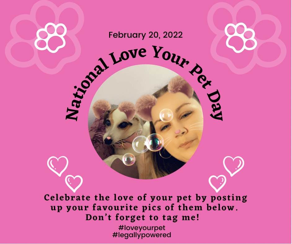 National Love Your Pet Day