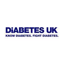 Diabetes UK Logo in navy blue