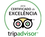 O logotipo do tripadvisor é um círculo com uma coruja.