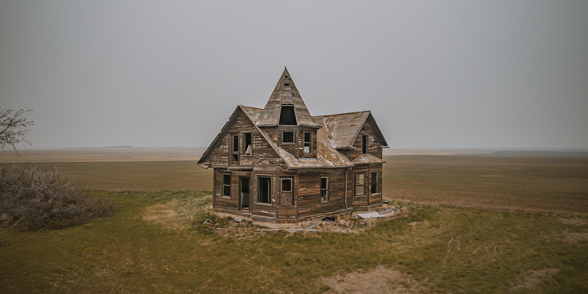 Freaktography Abandoned House in Saskatchewan