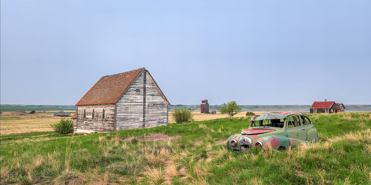 Freaktography Saskatchewan Abandoned Neidpath Ghost Town