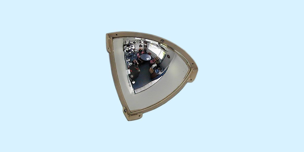 Polycarbonate Quarter Dome Mirrors
