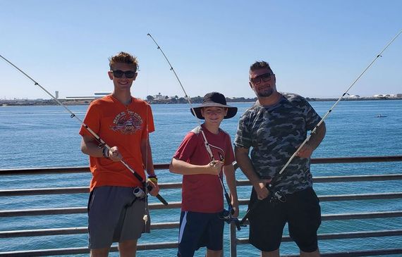 Father and Son Fishing — San Diego, CA — SoCal Eco Tours