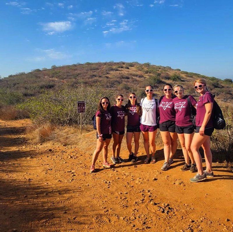 Group of Girls Hiking at the Mountain — San Diego, CA — SoCal Eco Tours