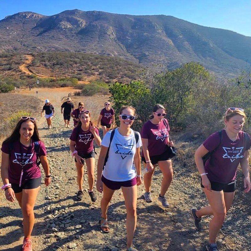 Group of Young Girls Hiking — San Diego, CA — SoCal Eco Tours