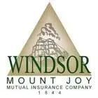 Logo for Windsor Mount Joy Mutual Insurance Company, featuring a ship icon inside a triangle with the text 1844 below.