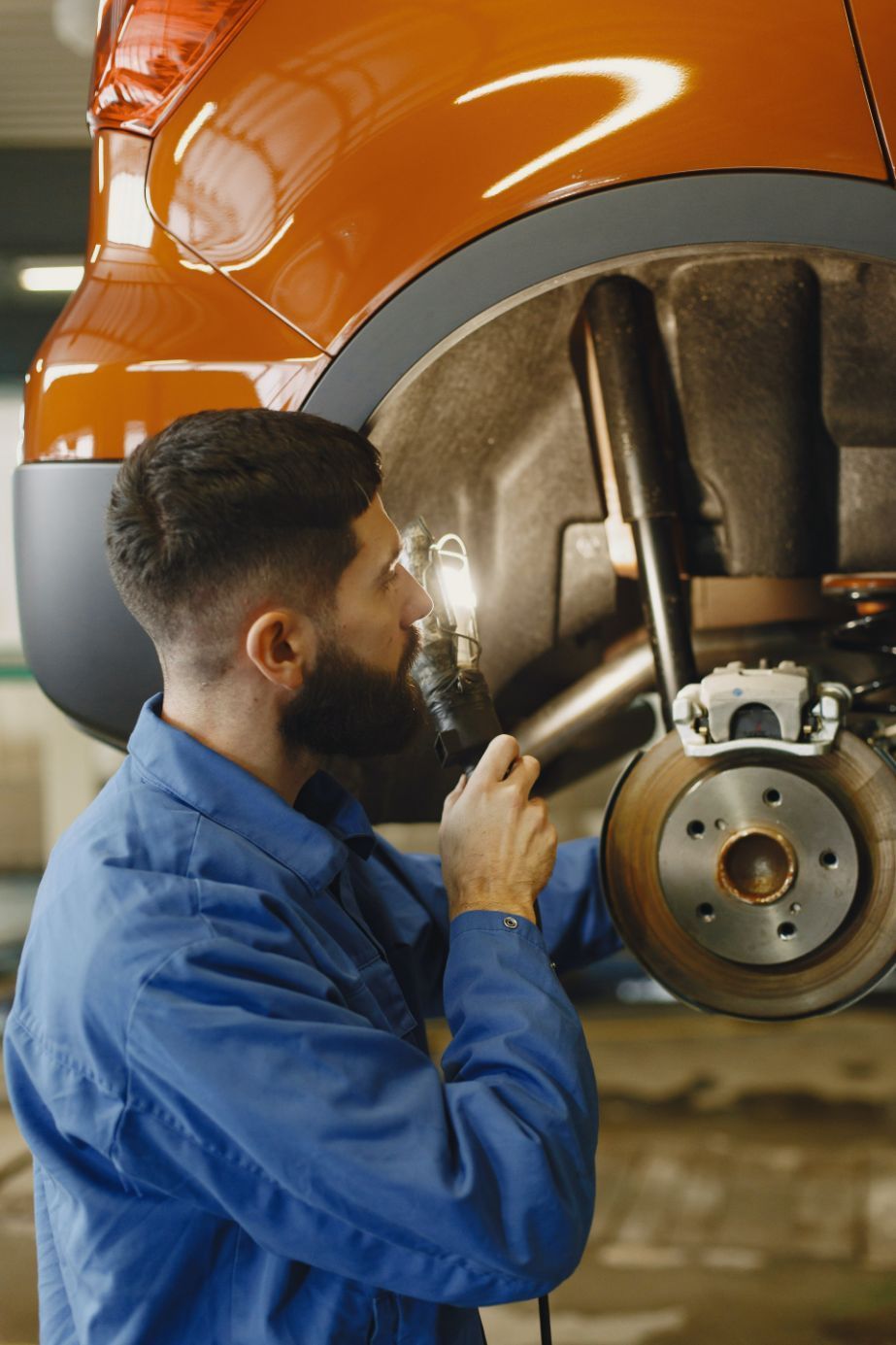 Brake Inspection — Mechanic in Tamworth, NSW