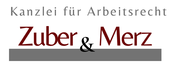 A logo for zuber & merz is shown on a white background