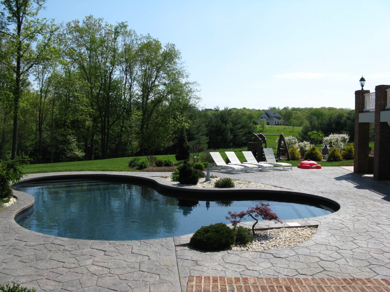 Trilobe Pool — Staunton, VA — Valley Pool & Spa