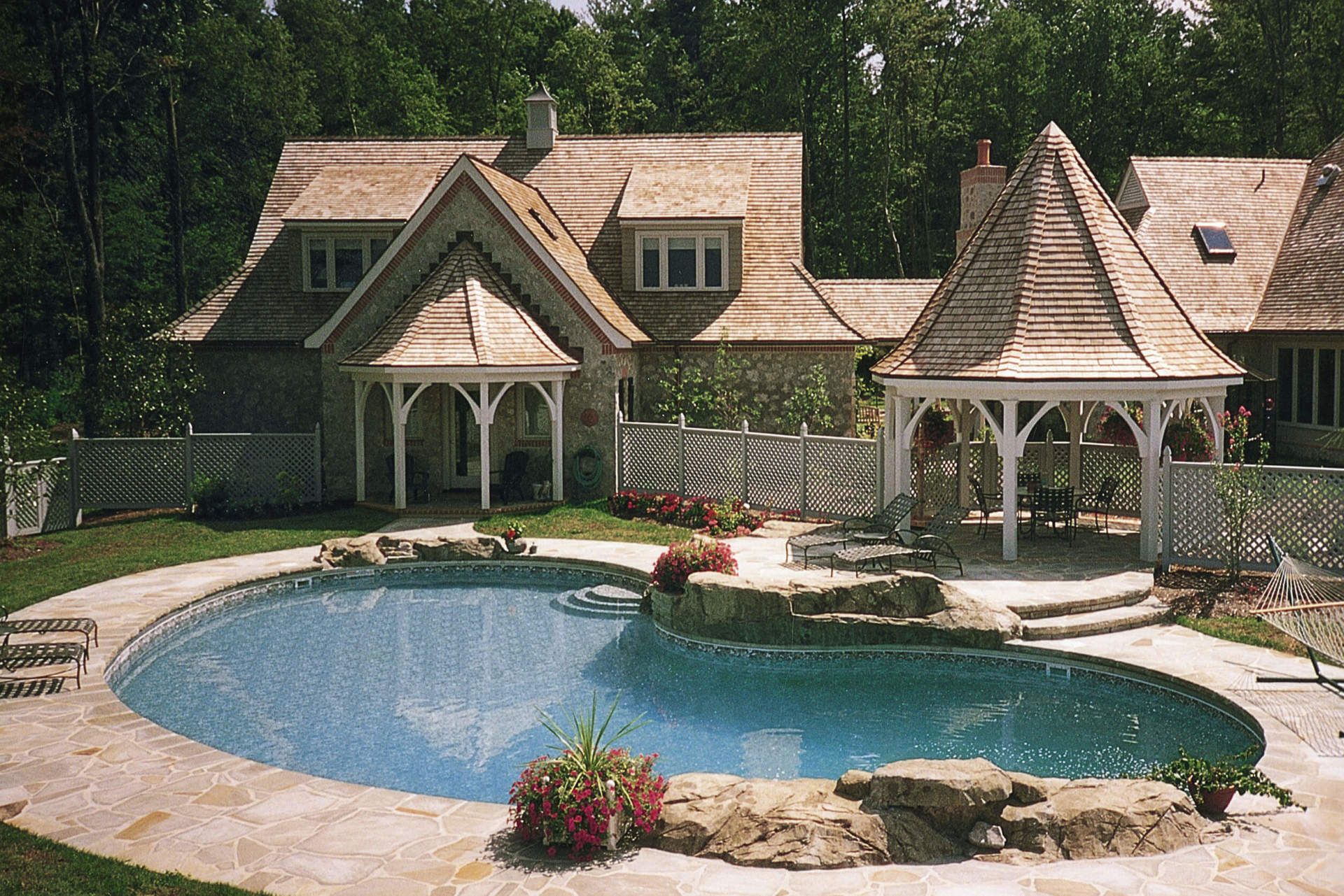 Pool With House On The Side — Staunton, VA — Valley Pool & Spa