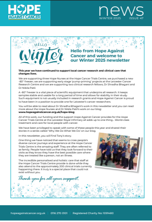 2025 Winter newsletter
