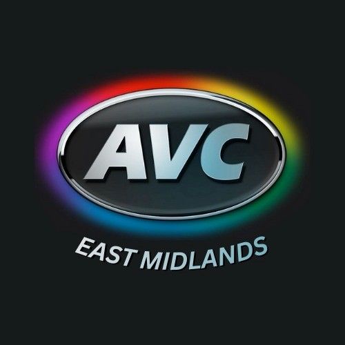 A logo for a company called 360 AutiLeasing East Midlands the number 360 is in a sweeping outline of a car