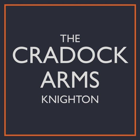 A logo for the cradock arms knighton