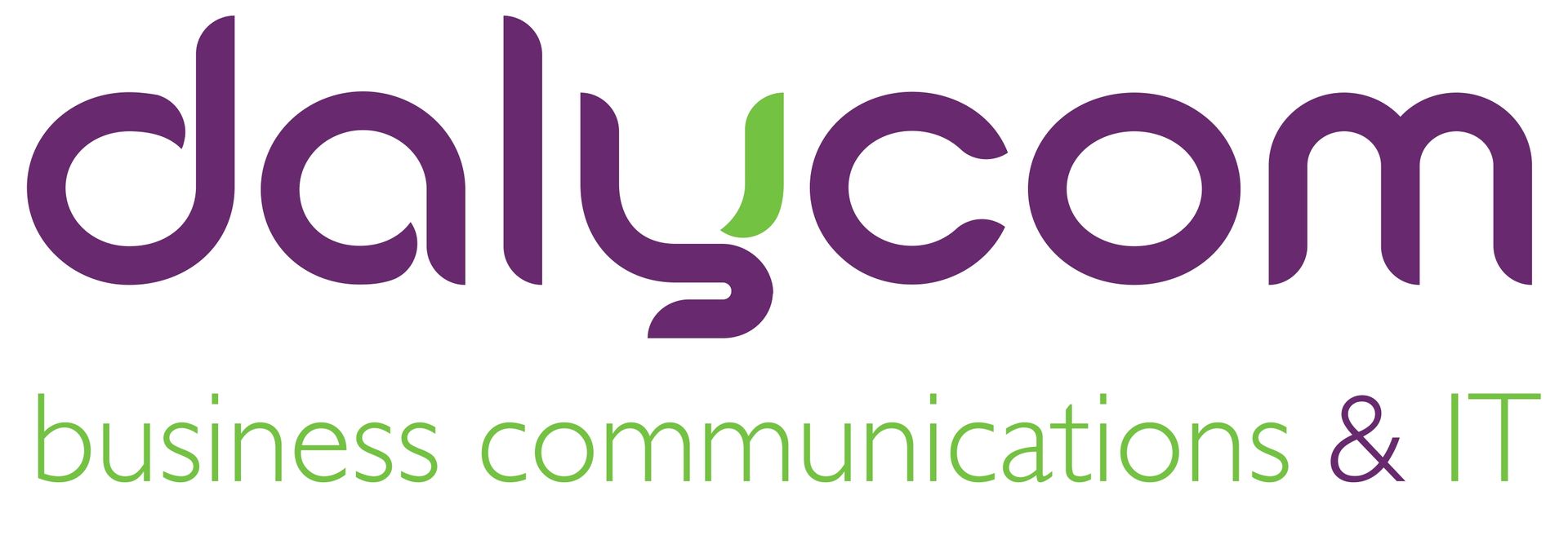 A logo for a company called DalyCom