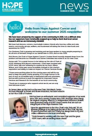2025 Summer newsletter