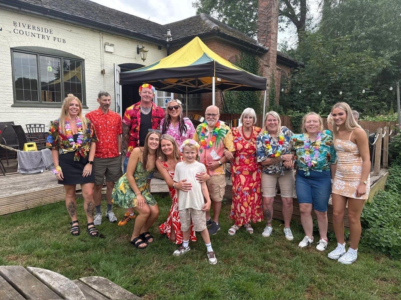 Tony's 80th birthday with family