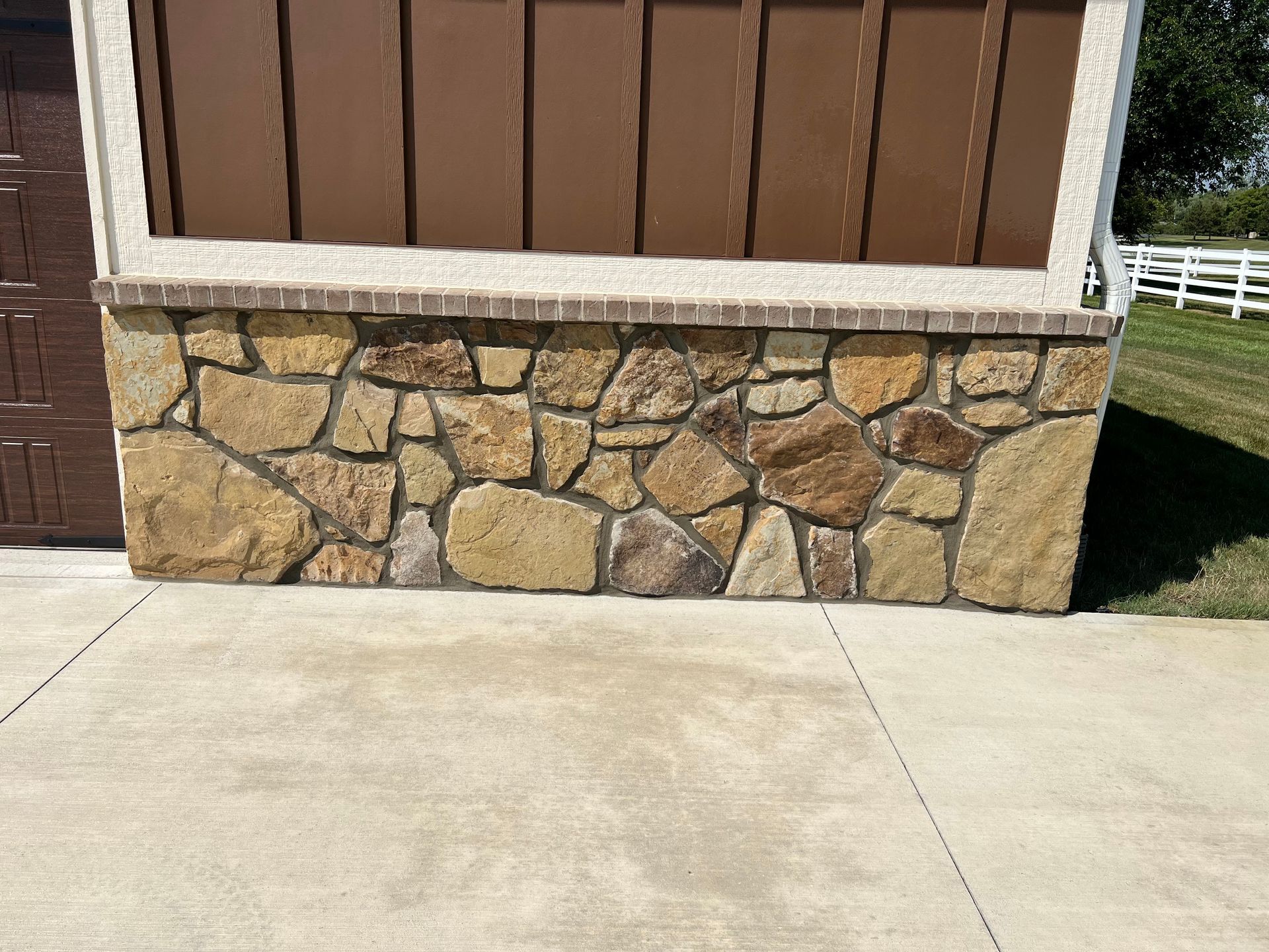 Stone Wall Footing