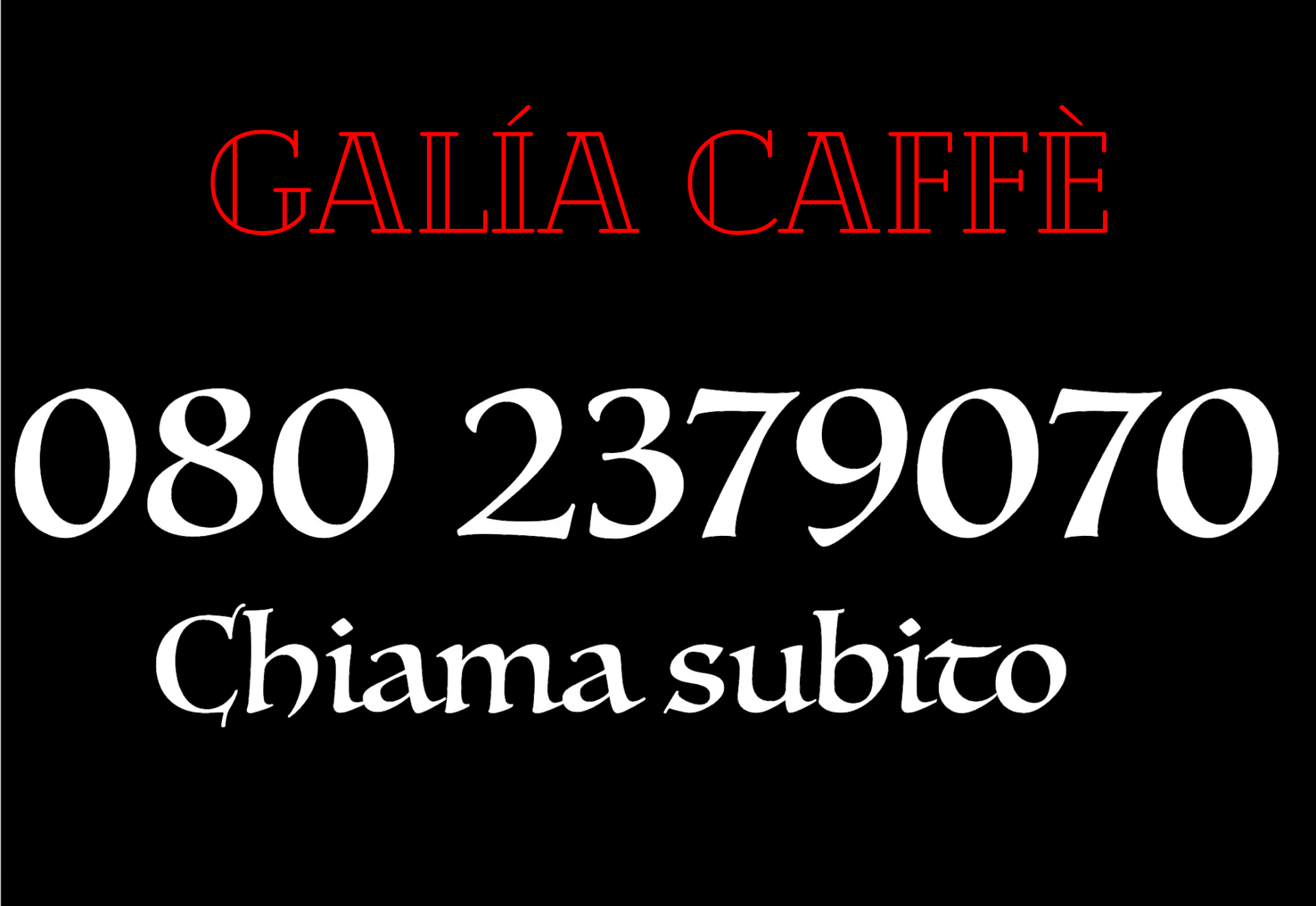 chiama Numero di telefono Galia Wines, Appetizers & culture Bari
