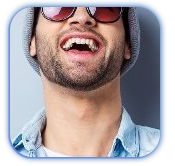 A close up of a man wearing sunglasses and a hat.