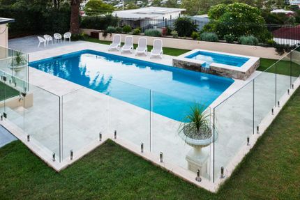 Frameless Glass pool fencing North Shore