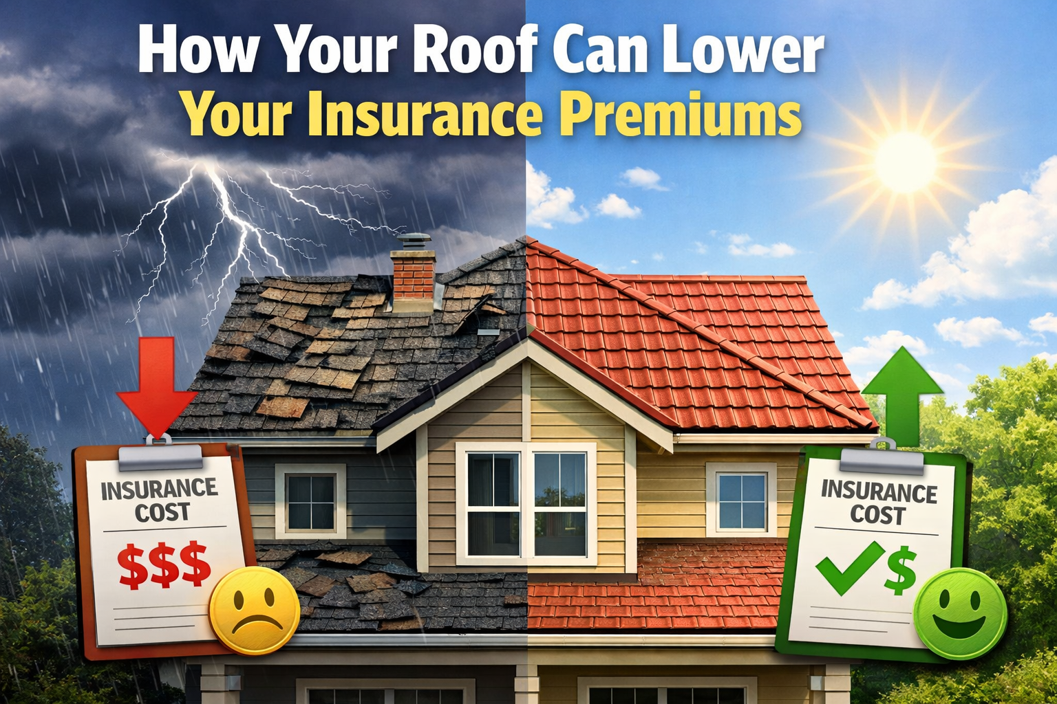 How your roof can lower insurance premiums in Mobile AL with a fortified roofing system