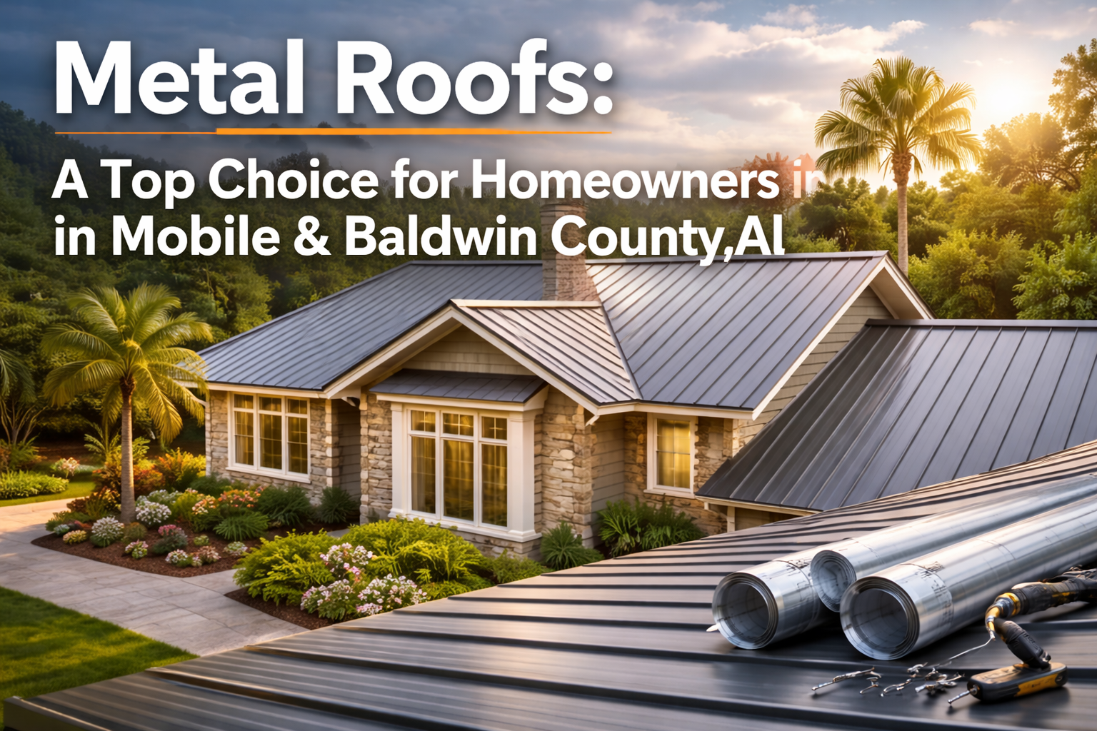 metal roofs in Mobile Al