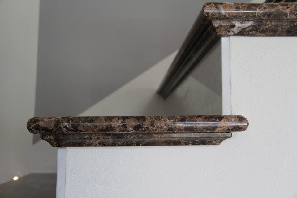 Copertura gradino in marmo