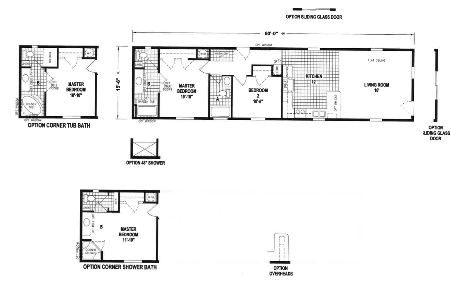 Sunwood F361B floorplan