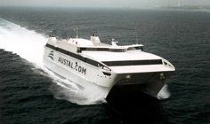 On-Off hire charter condition assessments and valuation surveys for large high speed ferries.