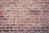 A close up of a brick wall with a lot of bricks