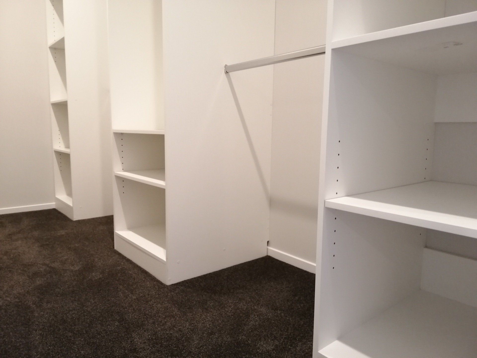 Walk-in, Robe, Joinery, bespoke, home, custom, shelves, cupboards, storage, shoes, clothes