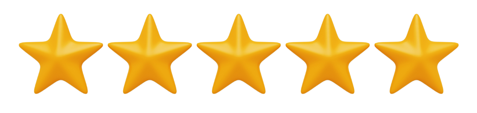5 Star Reviews