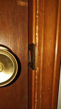 Door repair done by Kansas Handyman