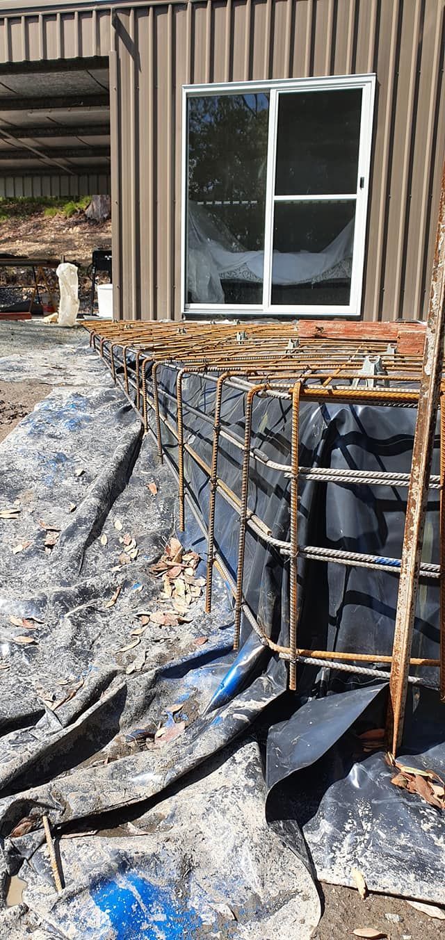 A building under construction — MidCoast Concreting in Mount George, NSW