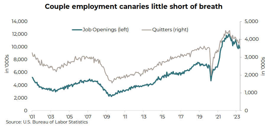 Job Openings vs Quitters