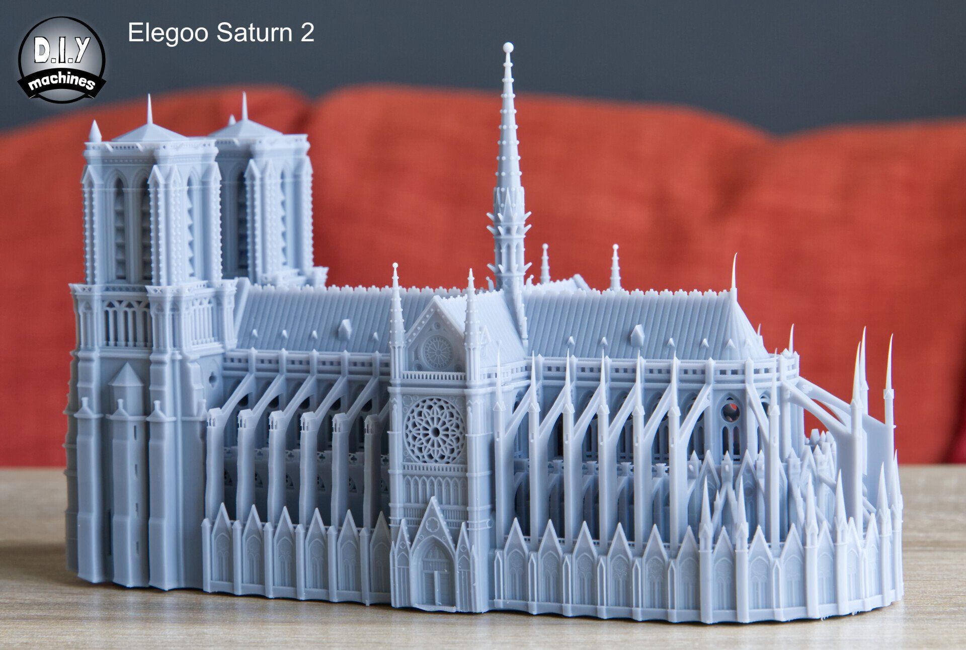 Elegoo Saturn 2 test print