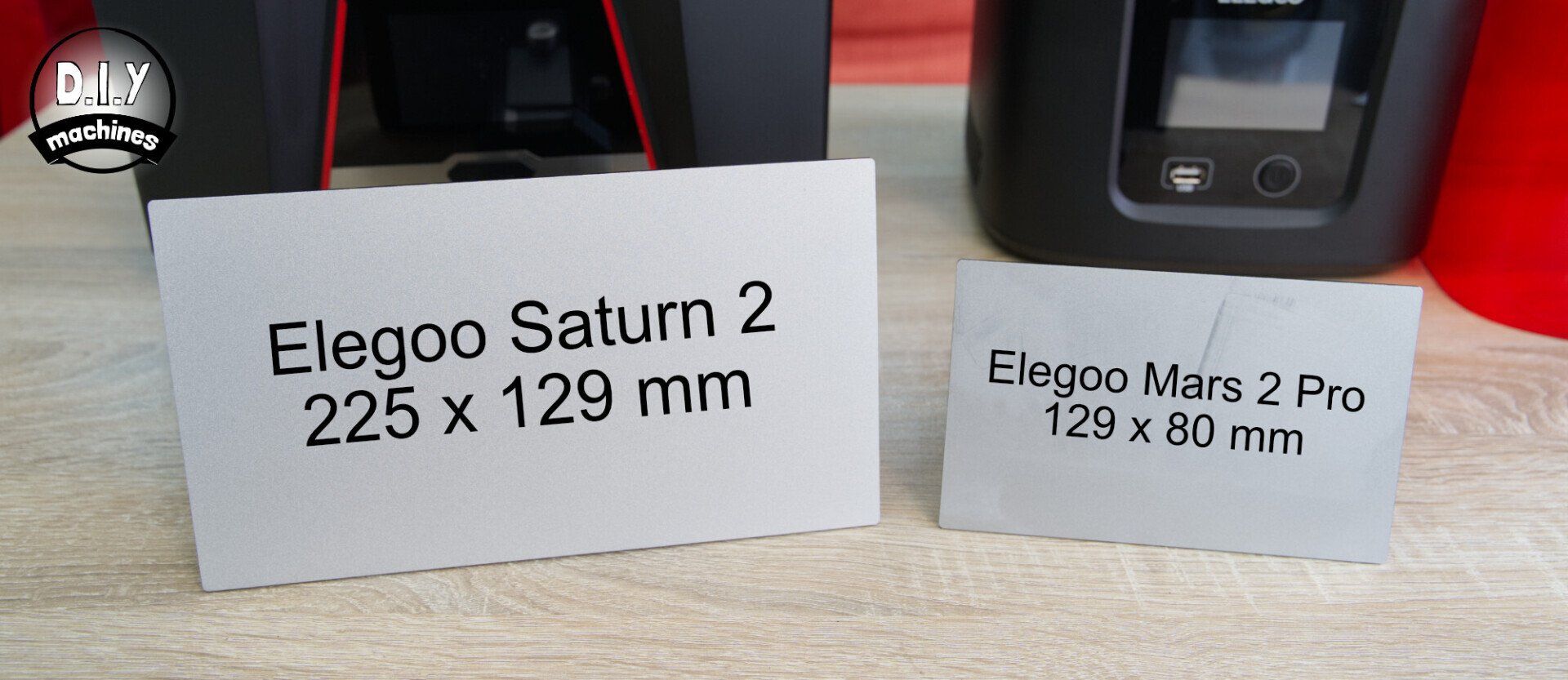 Elegoo Mars 2 Pro va Saturn 2 Build Platform Size