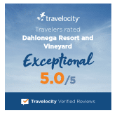 Travelers rated dahlonga resort and vineyard exceptional 5.0 / 5