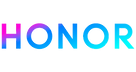 The honor logo is blue and purple on a white background.