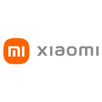 The xiaomi logo is orange and white on a white background.