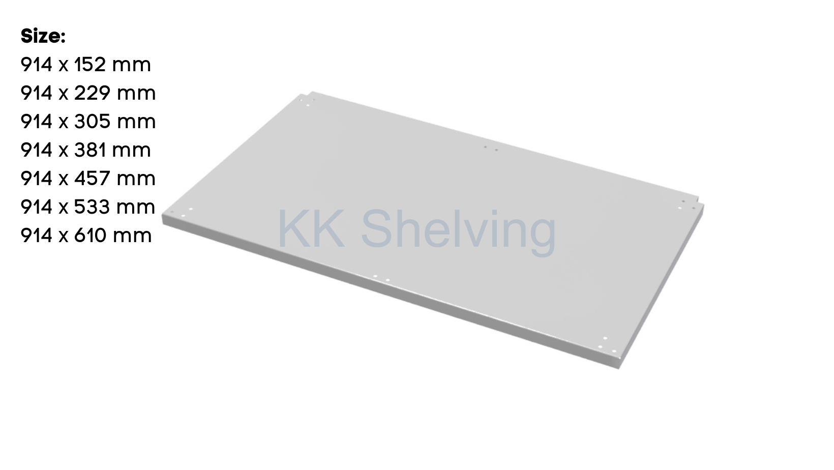 Gondola Shelf (see image)