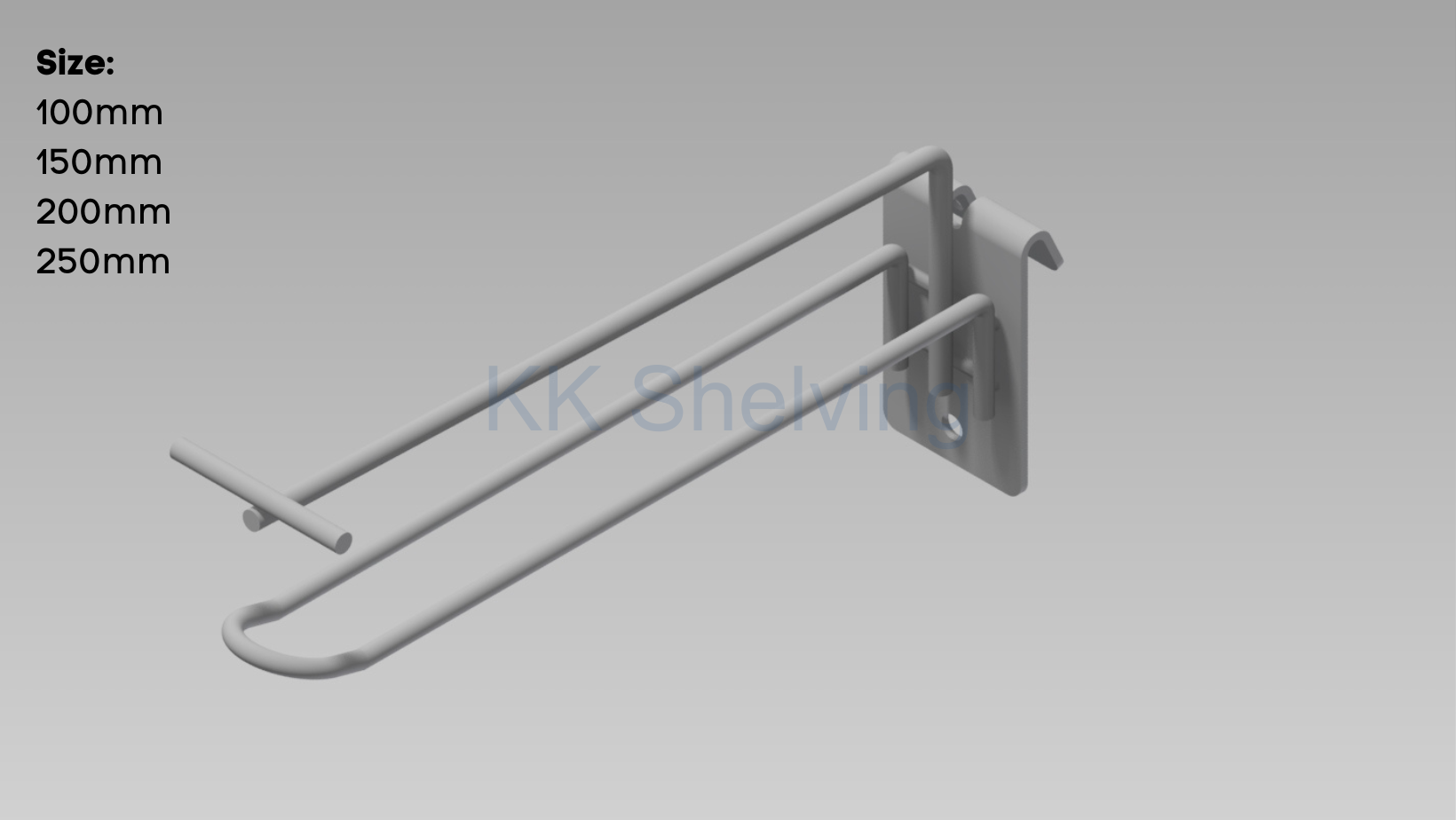 Wire Mesh button Hook - With Tracking