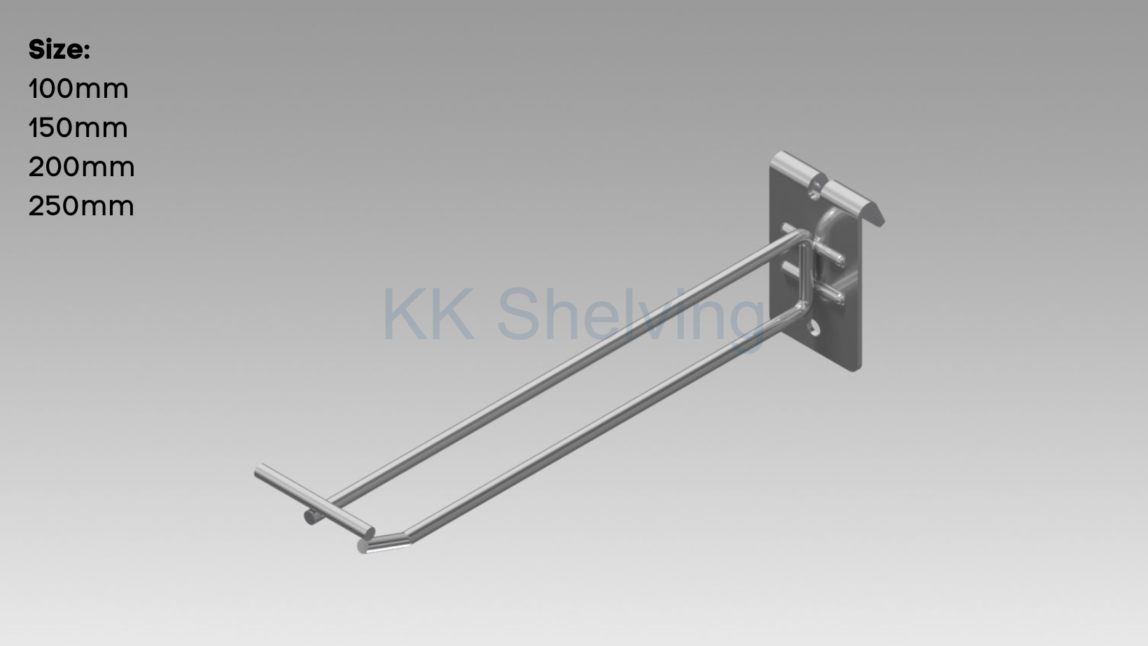 Wire Mesh Hook - With Tracking