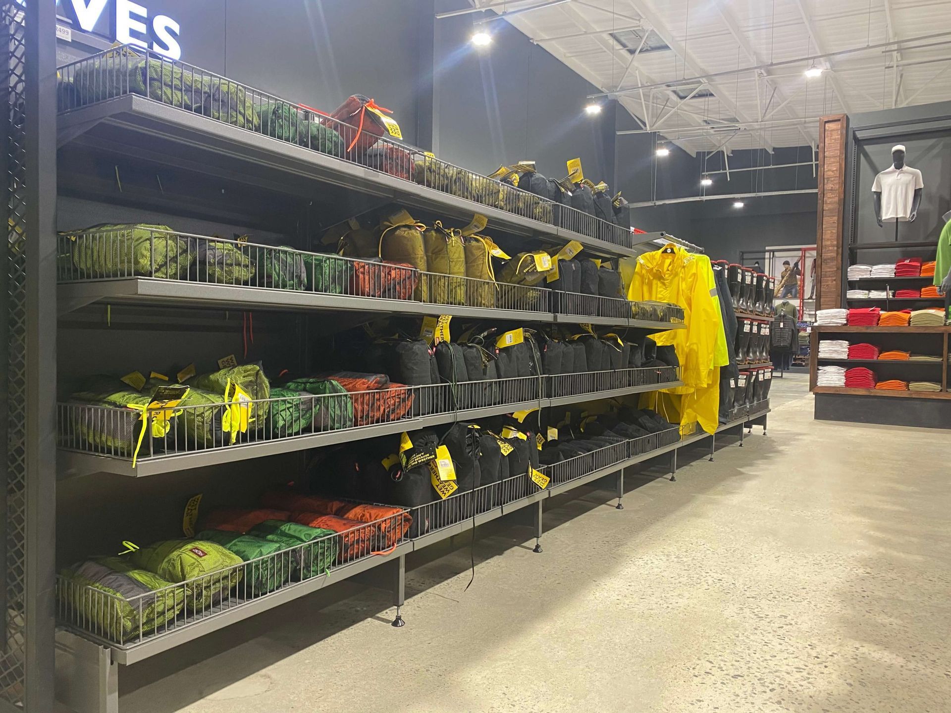 KK Shelving - Gondola Shelving (see image)