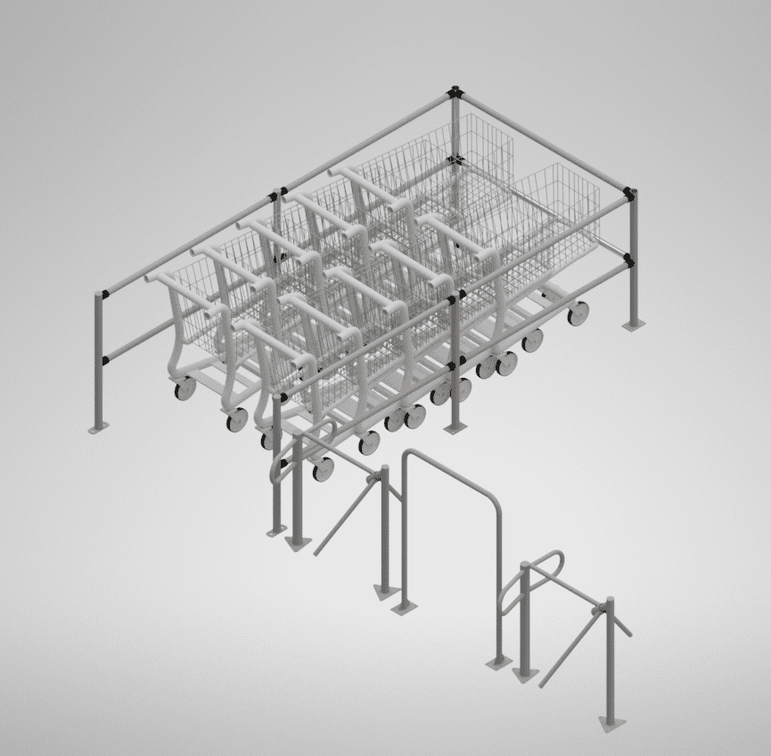 TURNSTILES & BARRIERS at KK Shelving